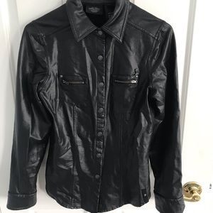 Harley Davidson Leather Shirt